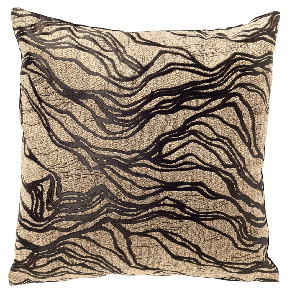 Dutch Decor Kissenhülle 'Arwen' 45 x 45 cm Raven - Schwarz
